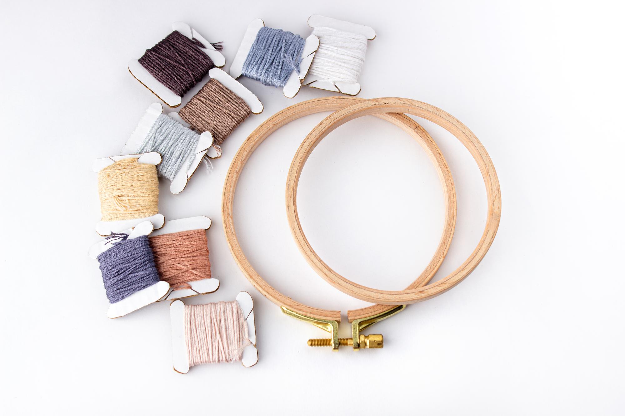 kit di ricamo pronto per il corso